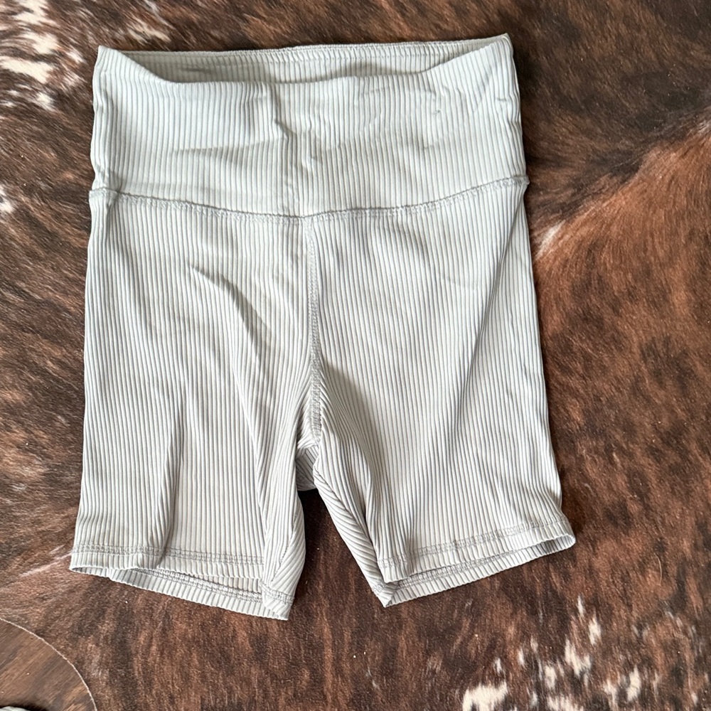 Forever 21 Grey Biker Shorts